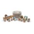 Blocs en bois Jollies et leur boîte de rangement ronde illustrée