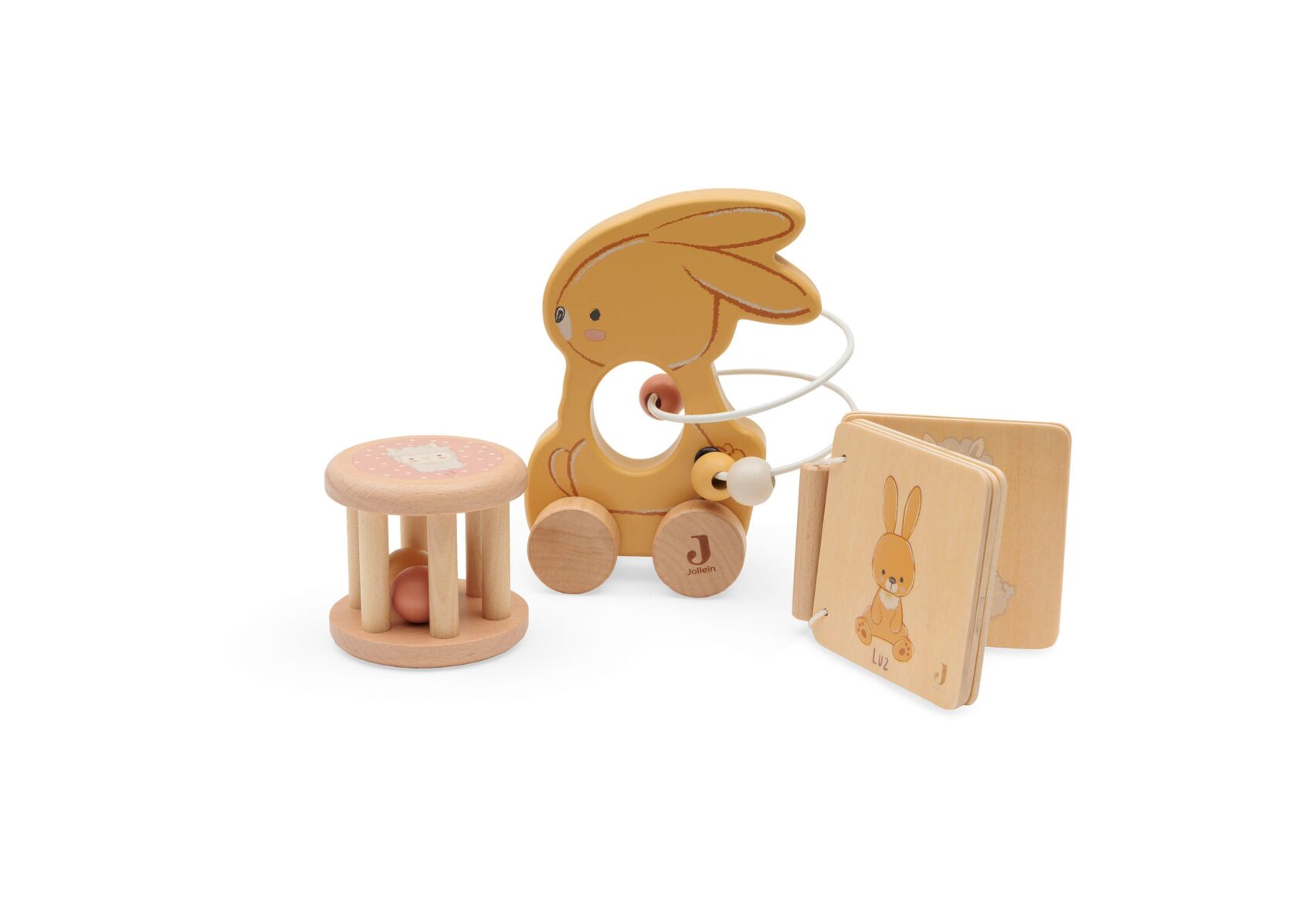 Coffret cadeau en bois FSC Bunny Luz Jollies – Jollein